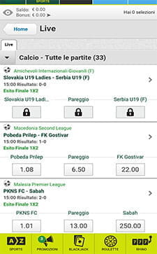 Scommesse live paddypower