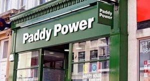 Un centro scommesse Paddy Power
