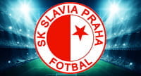 Lo stemma dello Slavia Praga