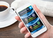 Un'app scommesse su smartphone