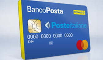 Una carta di un conto BancoPosta