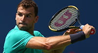 Il tennista Grigor Dimitrov