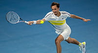 Il tennista Daniil Medvedev