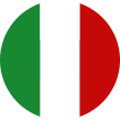 La bandiera dell'Italia