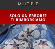 La promozione Betclic sulle multiple