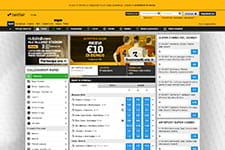 La homepage di Betfair