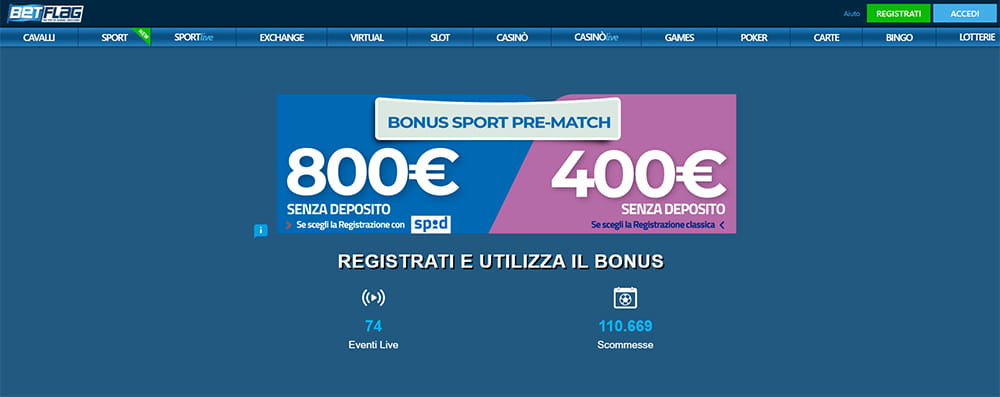 BetFlag - recensione 2024: guida e info su scommesse e quote