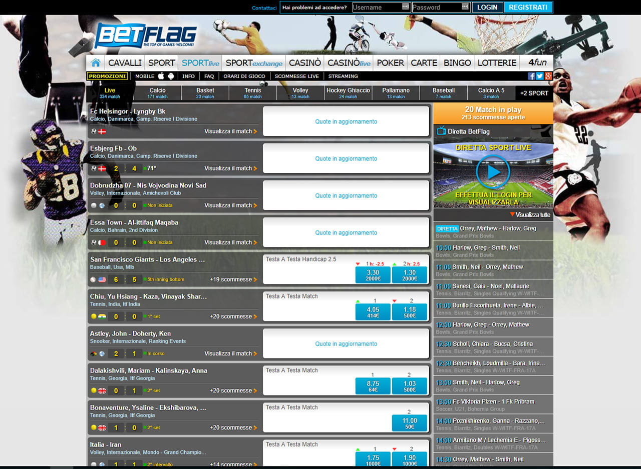La recensione di BetFlag Il bookmaker italiano visto da vicino