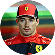 Un'immagine del pilota monegasco Charles Leclerc