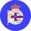 Lo stemma del Deportivo La Coruña