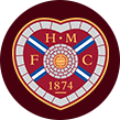 Il logo dell'Hearts of Midlothian