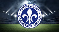 Lo stemma del Darmstadt, squadra in cui milita Serdan Dursun, capocannoniere in Bundesliga 2 nel 2020/21