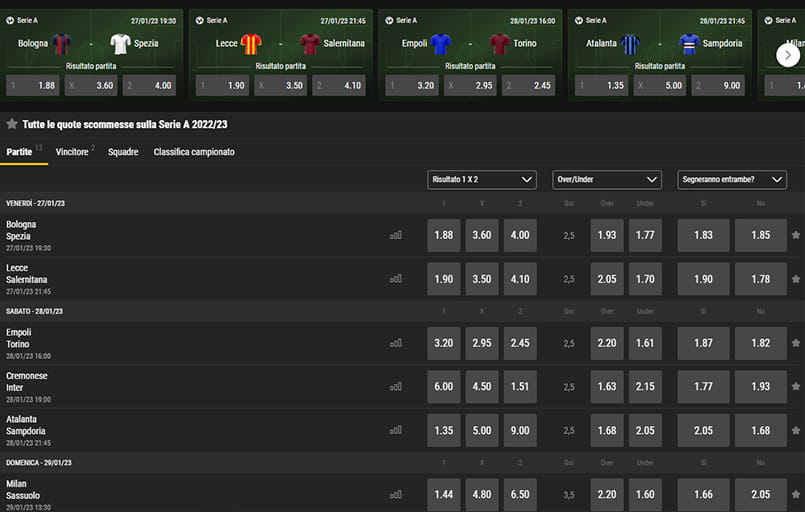 La proposta cash out di bwin