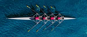 canottieri in azione
