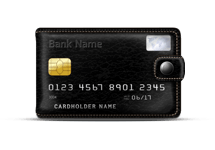 Una carta di credito