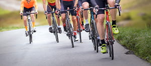 Ciclisti in azione