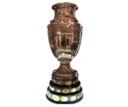 Il trofeo destinato alla squadra vincitrice della Coppa America