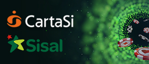 I loghi di CartaSi e di Sisal.