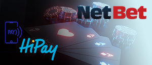 I loghi di HiPay e di NetBet