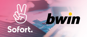 Il logo di SOFORT e quello di bwin
