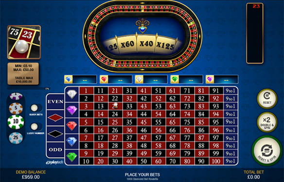 Diamond Bet Roulette