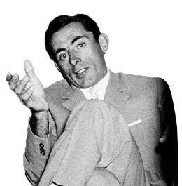 Fausto Coppi in giacca e cravatta