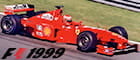 Una Ferrari da Formula 1 con la data 1999