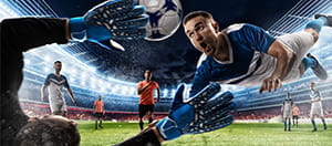 Calciatori in azione