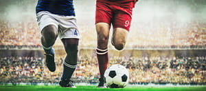Calciatori in azione