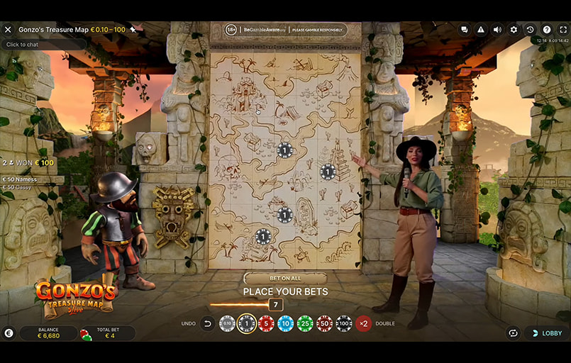 Gonzo's Treasure Map