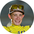 Il ciclista danese Jonas Vingegaard