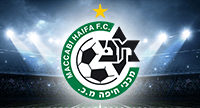 Lo stemma del Maccabi Haifa, squadra in cui milita Nikita Rukavytsya, capocannoniere israeliano nel 2019/20
