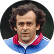 Michel Platini negli anni '80