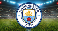 Lo stemma del Manchester City