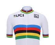 La maglia di campione del mondo di ciclismo