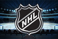 Il logo della NHL di hockey