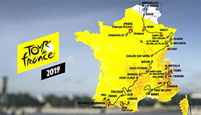 Il percorso del Tour de France 2019