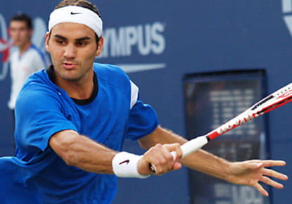 Roger Federer, il grande tennista svizzero