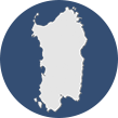 La mappa della Sardegna
