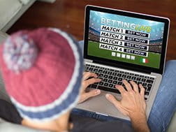 Un'immagine sulle scommesse sportive in Italia