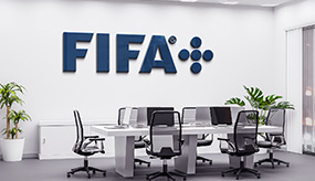 Immagine di una sala della FIFA