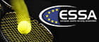 Una racchetta da tennis e il logo dell'ESSA che simboleggiano le numerose segnalazioni ricevute dall'ente su possibili match truccati