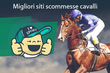 Migliori siti scommesse cavalli, un cavallo e un fantino