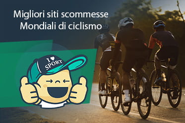  I migliori siti scommesse Ciclismo Mondiali