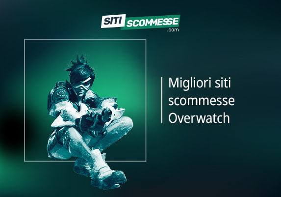 Logo Siti Scommesse, personaggio di Overwatch e scritta Migliori siti scommesse Overwatch