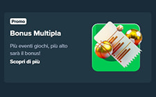 La promozione Bonus Multipla su Stake.it