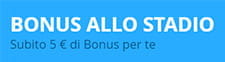La promozione Bonus allo stadio di Stanleybet
