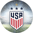 Lo stemma della nazionale di calcio femminile USA