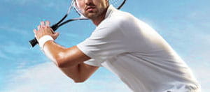 Tennista in azione