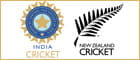 Il logo dei test match di cricket India-Nuova Zelanda